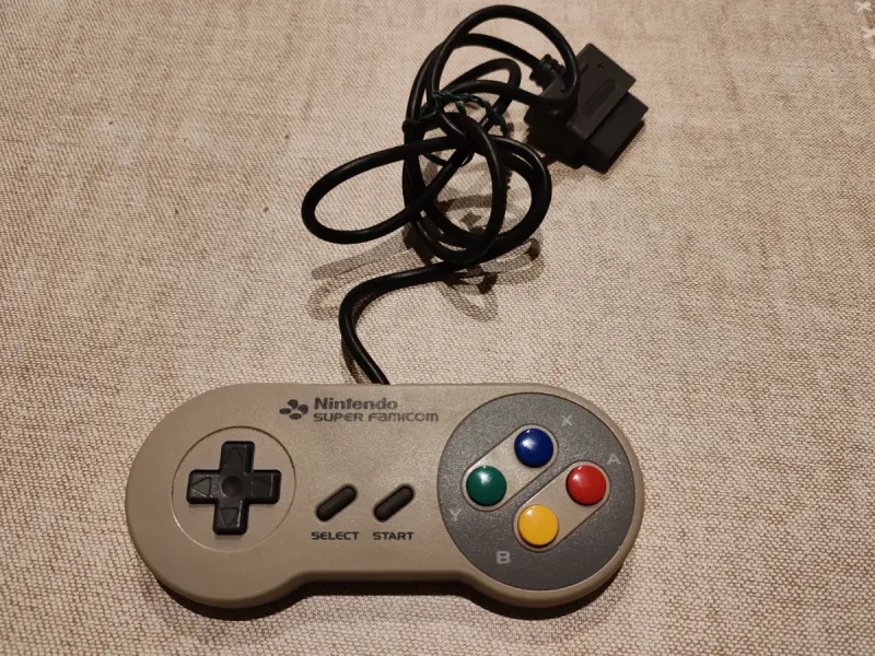 Controlador Pad original Super Famicom Nintendo