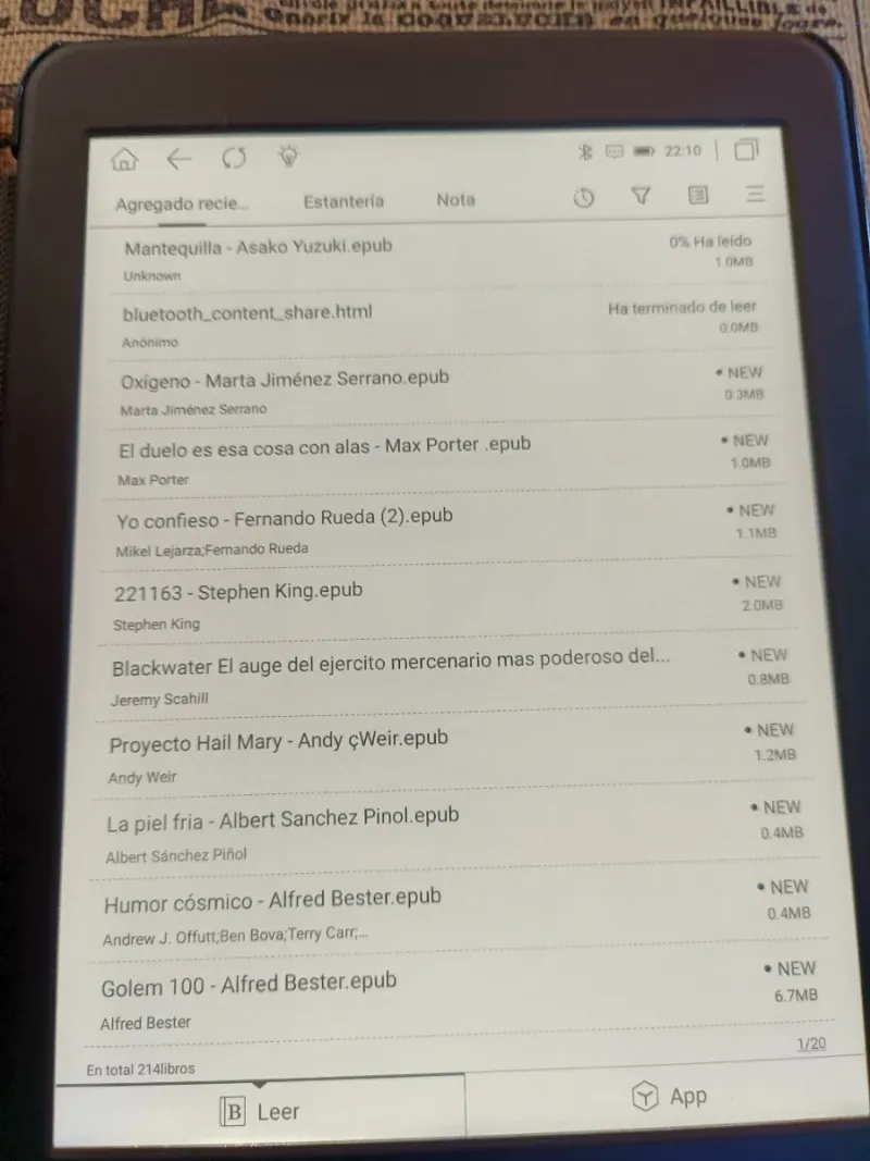 Libro electrónico Likebook Negro afbeelding 6