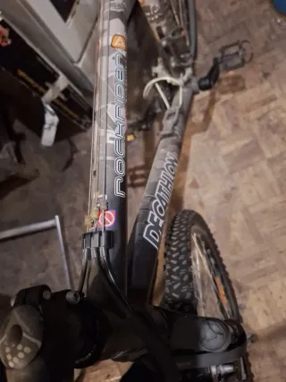 Bicicleta Montaña Rockrider Negra