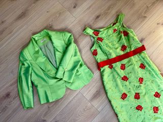 Conjunto fiesta talla 46 vestido americana