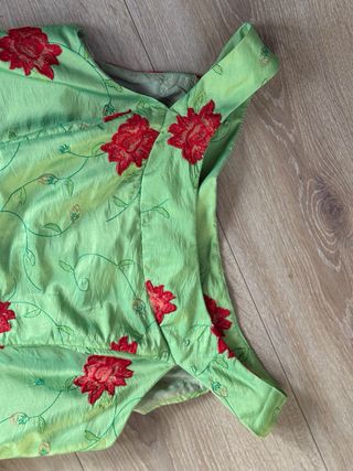 Conjunto fiesta talla 46 vestido americana