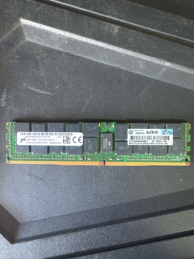 4x 32GB DDR4 2133MHz RAM Módulos