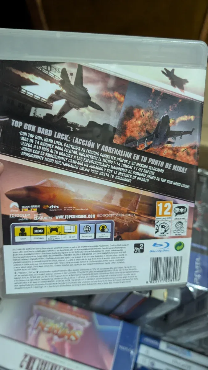 Top Gun Hard Lock PS3 afbeelding 2