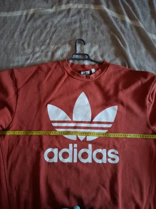 Sudadera Adidas rojo anaranjado Hombre