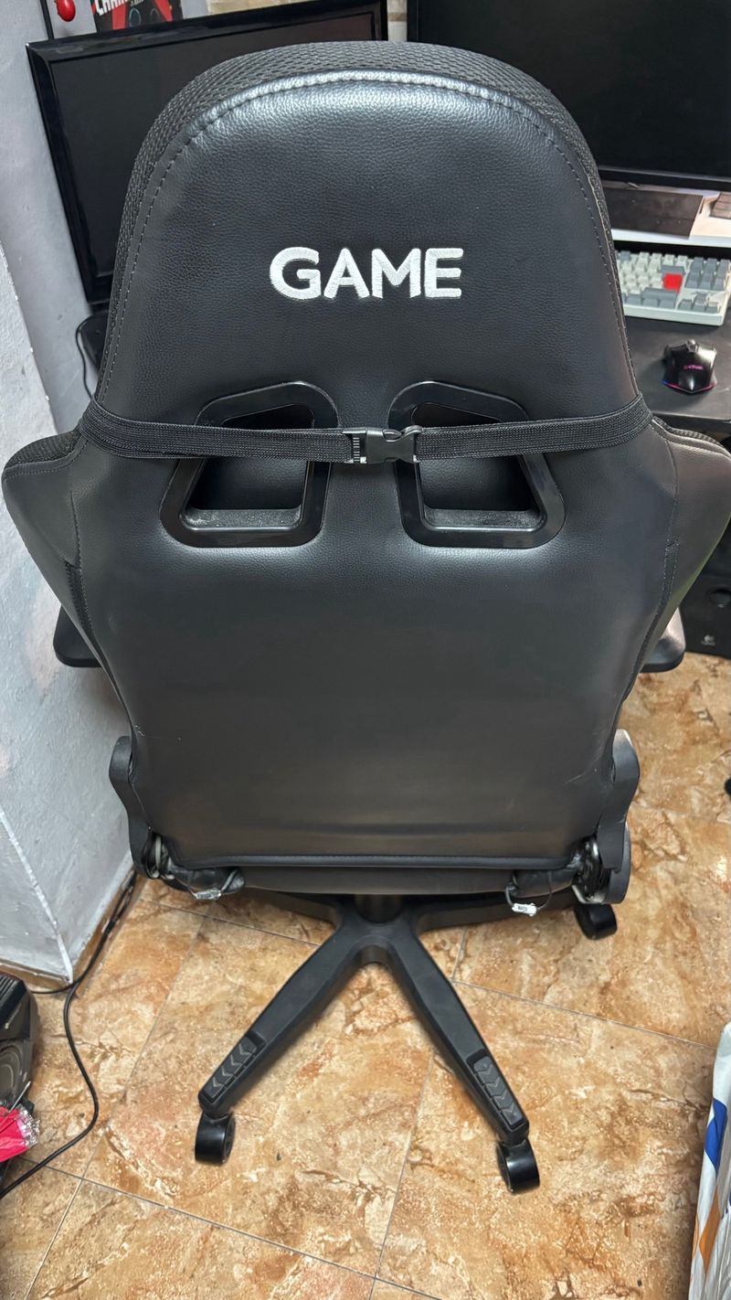 Silla Gamer Negra con Luces LED RGB afbeelding 7
