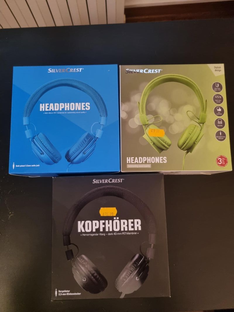 Auriculares Silver Crest SKH 60 C1 y P9