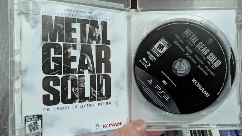 Metal Gear Legacy Collection PS3 afbeelding 3