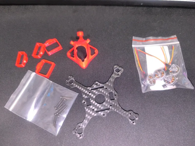 Chasis Mini Drone, Motores y Cuerpos 3D