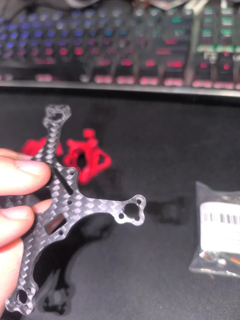 Chasis Mini Drone, Motores y Cuerpos 3D afbeelding 6