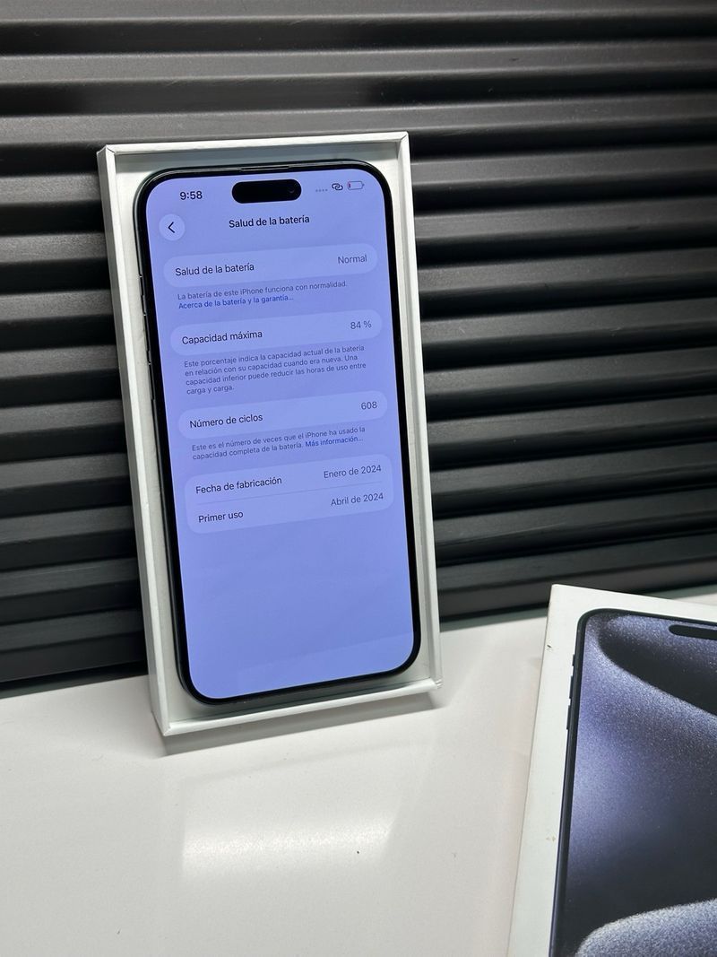 iPhone 15 Pro Max 256GB Azul Marino afbeelding 4