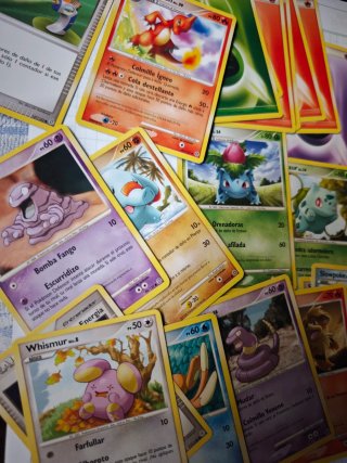 Lote Cartas Pokémon clásicas en español