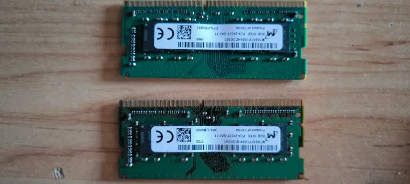 2x 8GB DDR4 Sodimm Micron (16GB Total)