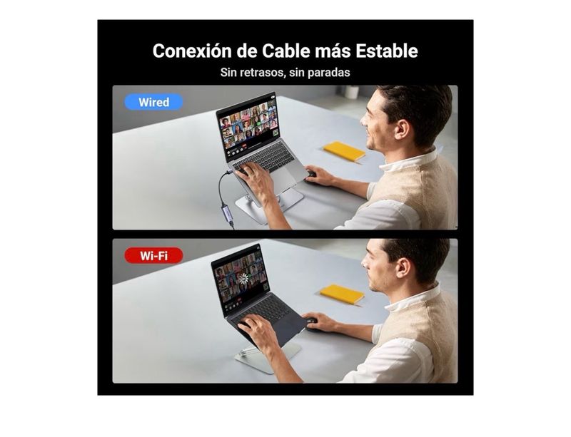 Adaptador de Red UGREEN USB a Ethernet Gigabit afbeelding 3