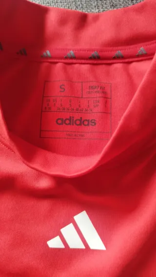 Top Adidas Aeroready Crop Manga Larga