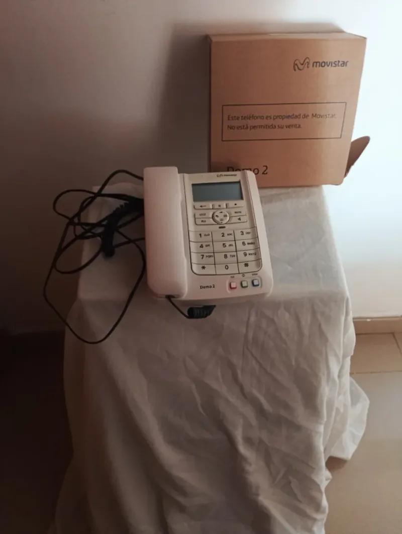 Teléfono Movistar Domo 2 Blanco Caja