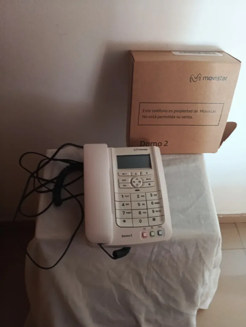 Teléfono Movistar Domo 2 Blanco Caja afbeelding 2