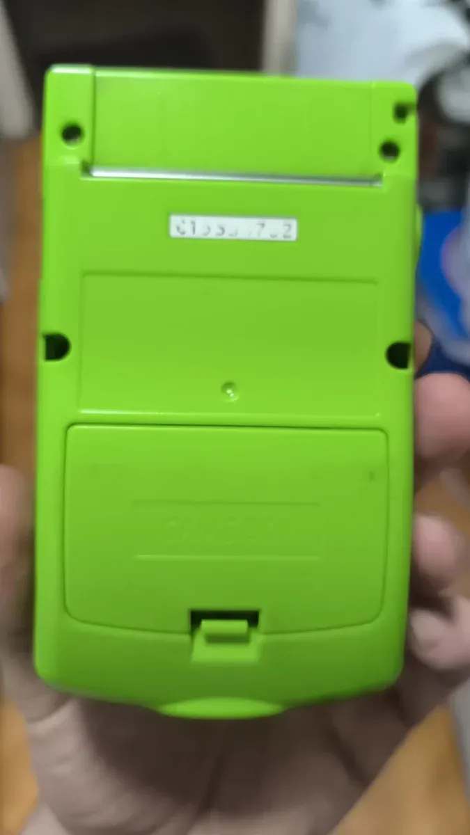 Consola Game Boy Color Verde + 3 Juegos Pokémon afbeelding 5