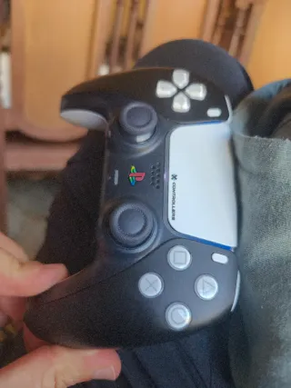 Mando PS5 Negro y Blanco