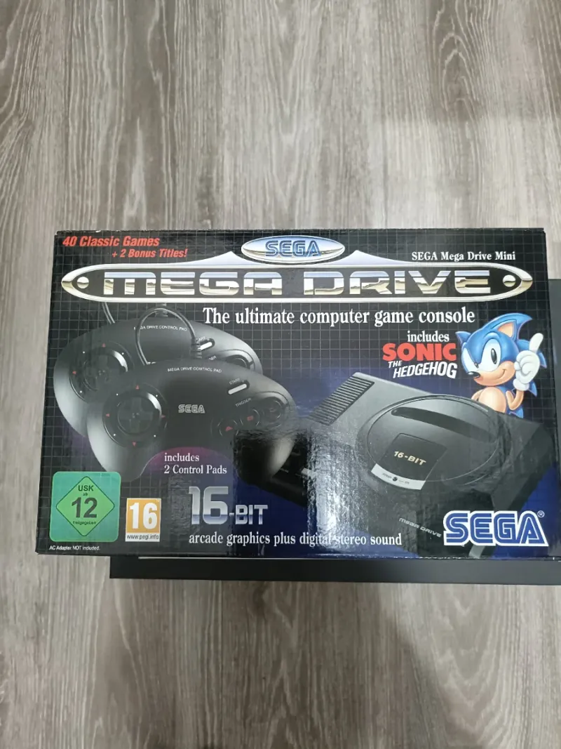 SEGA Mega Drive Mini Consola Negra