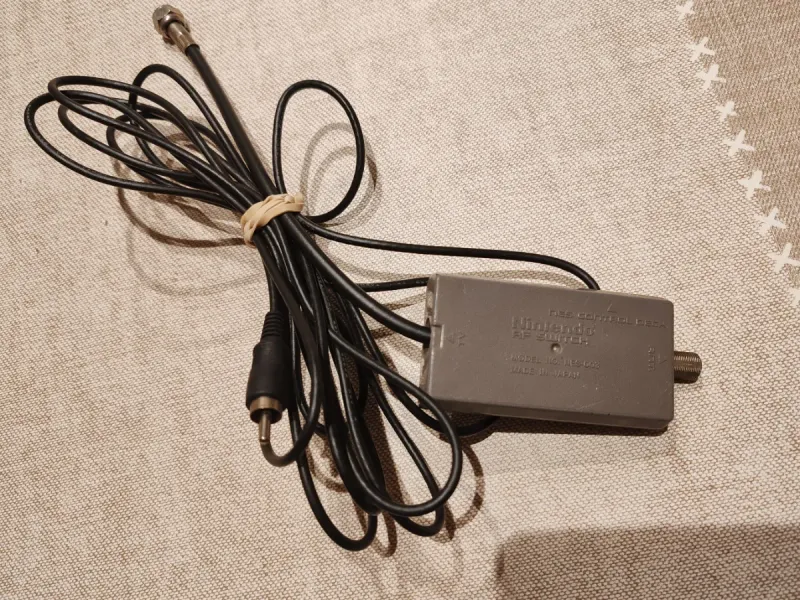 Cable de cambio RF Switch Nintendo NES Original