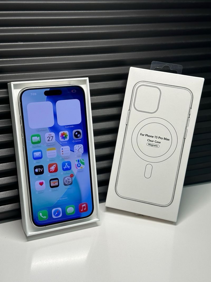 iPhone 15 Pro Max 256GB Plata afbeelding 2
