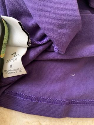 Camiseta deportiva tirantes Naffta morada M