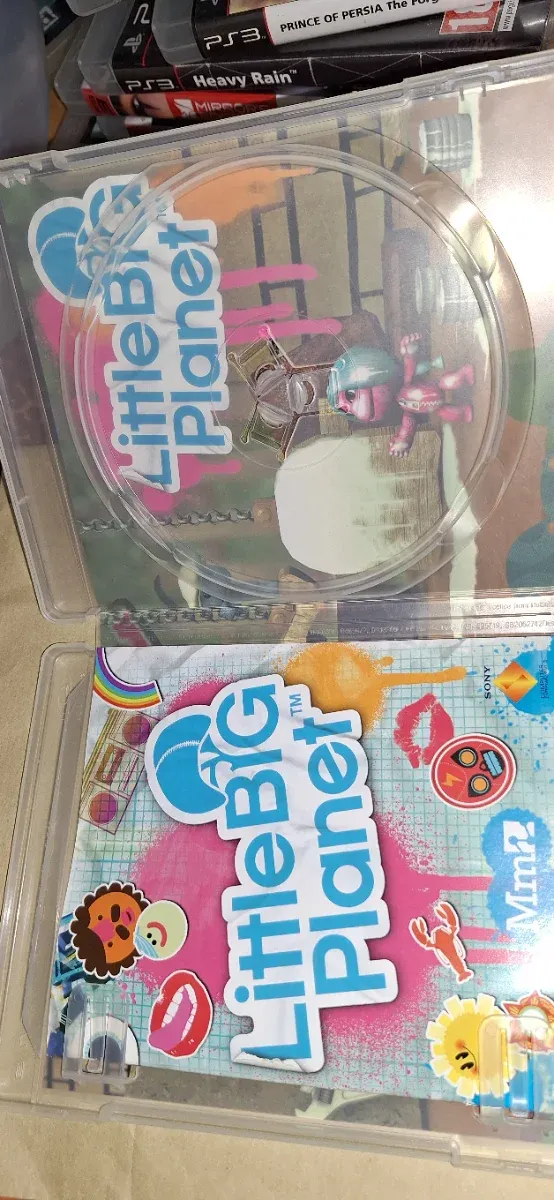 Carcasa y manual LittleBigPlanet PS3 afbeelding 3