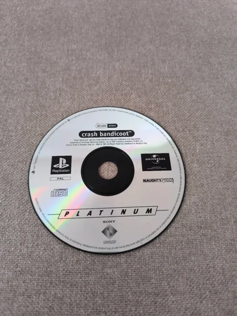 CD Crash Bandicoot 1 ps1 🇪🇦