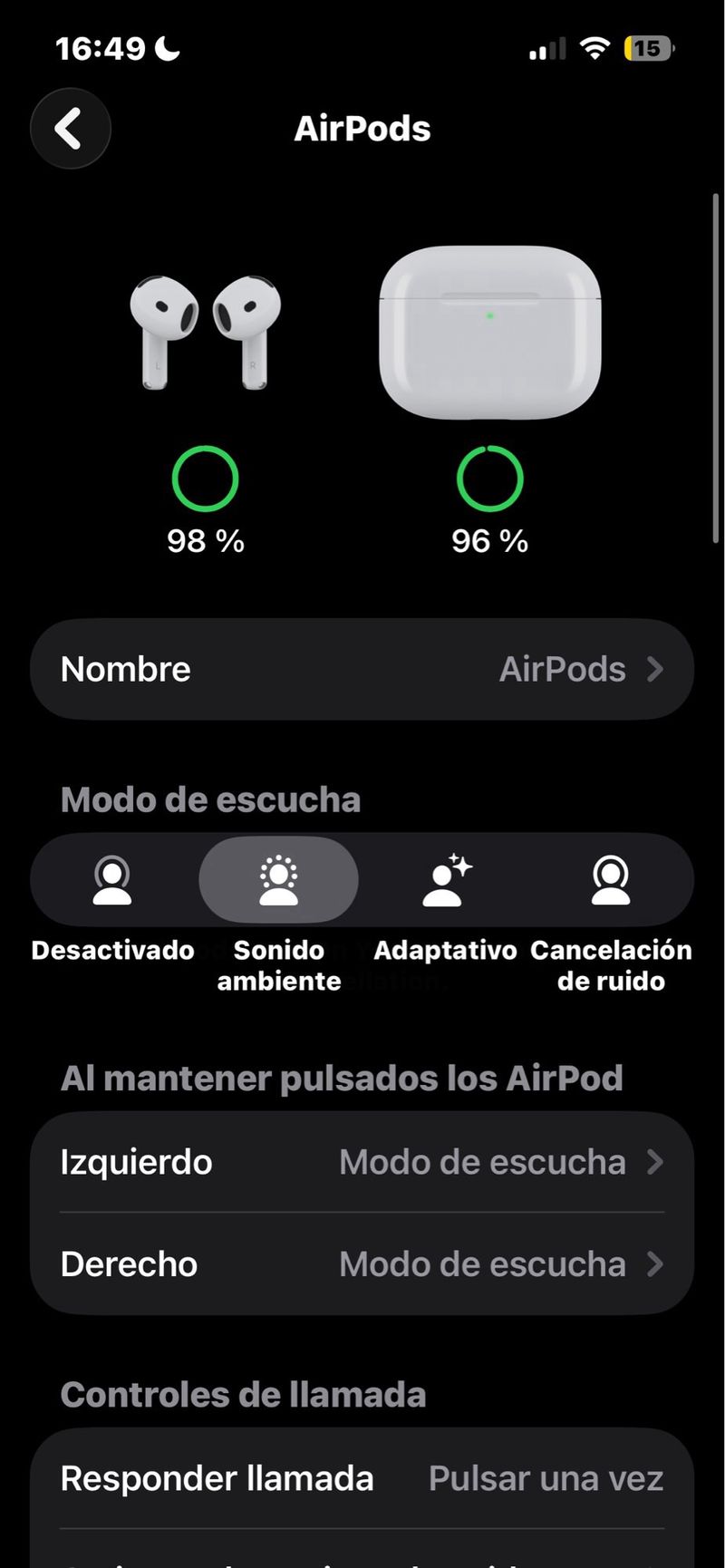 AirPods 4 Blancos Con cancelacion afbeelding 10
