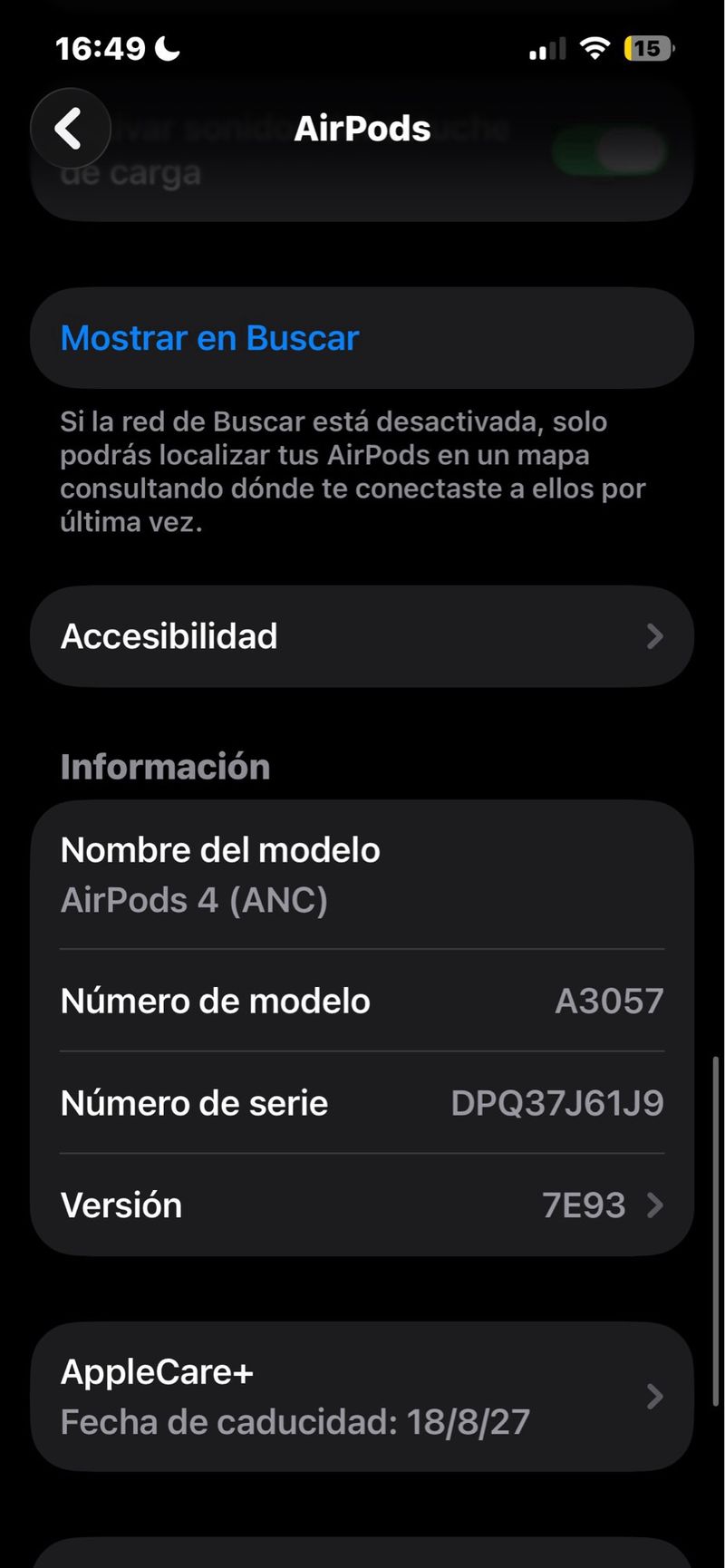 AirPods 4 Blancos Con cancelacion afbeelding 9