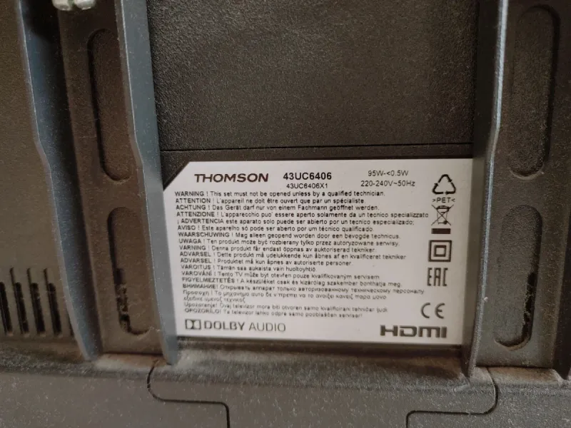TV Thomson Smart TV 43 afbeelding 3