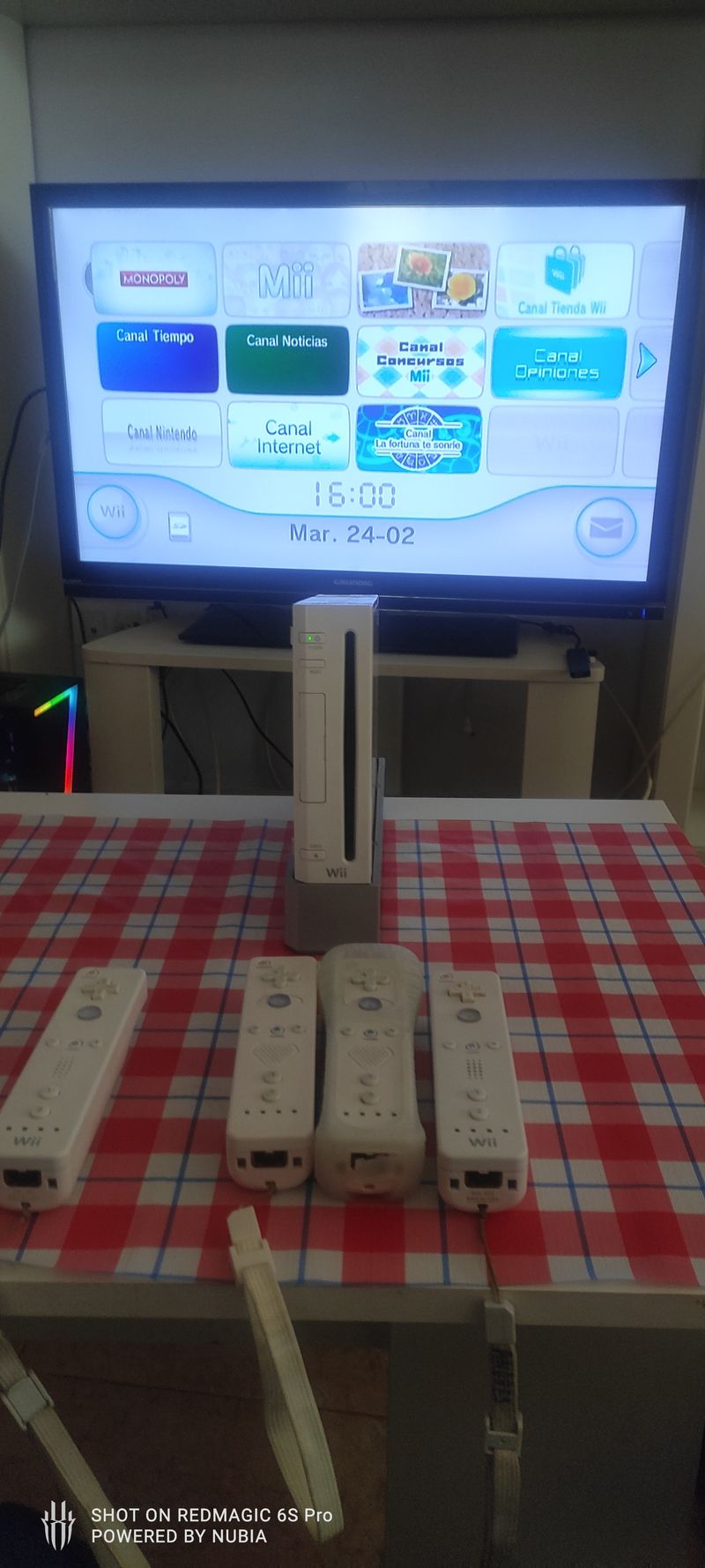 Consola Nintendo Wii Blanca + 2 Juegos afbeelding 7
