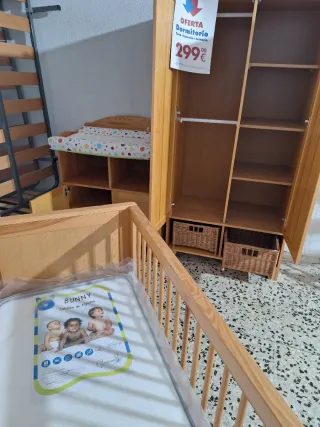 Conjunto dormitorio bebé nuevo