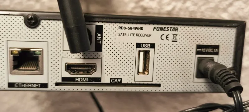 Receptor Satélite Fonestar RDS-584WHD afbeelding 4