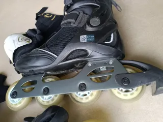 Patines en línea Oxelo Talla 37-40 + Protecciones