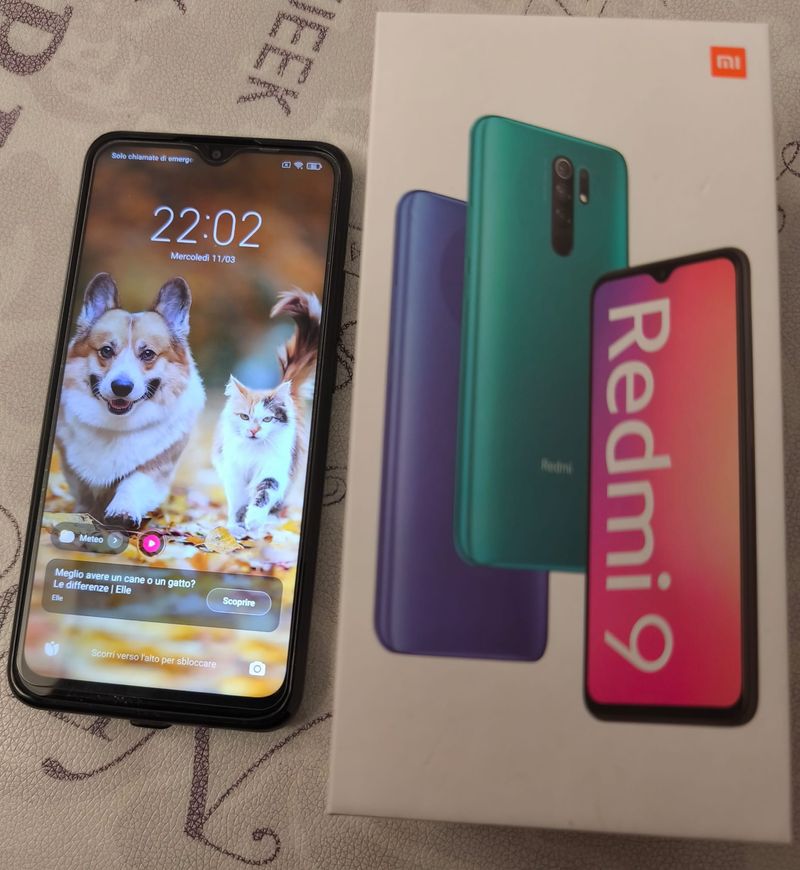 Smartphone Redmi 9 doble nano sim - 64 Gb
