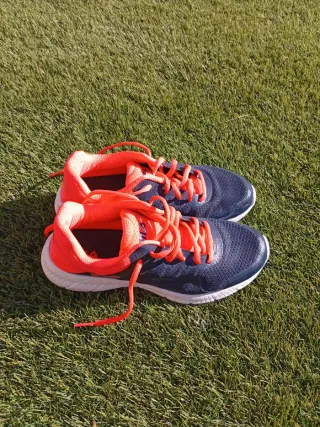 Zapatillas Fila Mujer Azul y Rosa