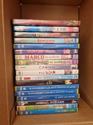 Lote 15 Películas Infantiles DVD