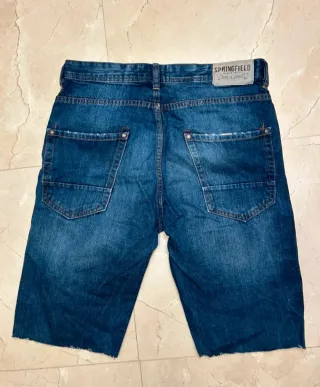 Pantalón corto vaquero Springfield hombre