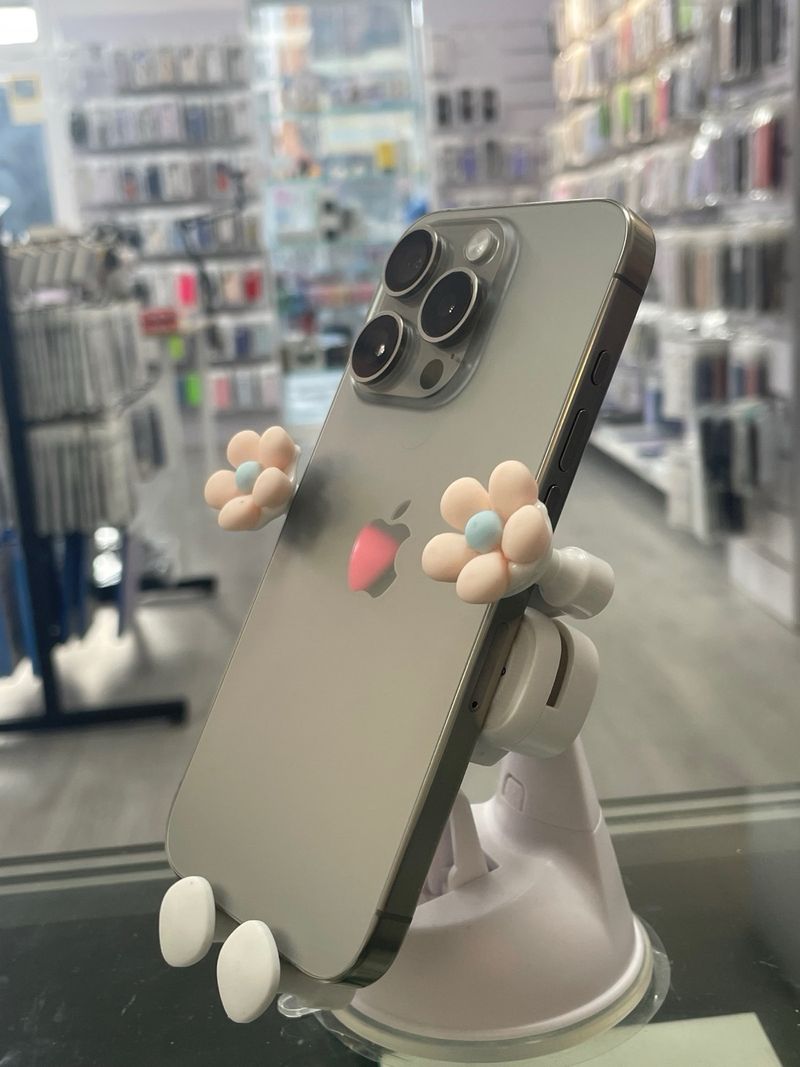 iPhone 15 Pro 256GB gris afbeelding 2