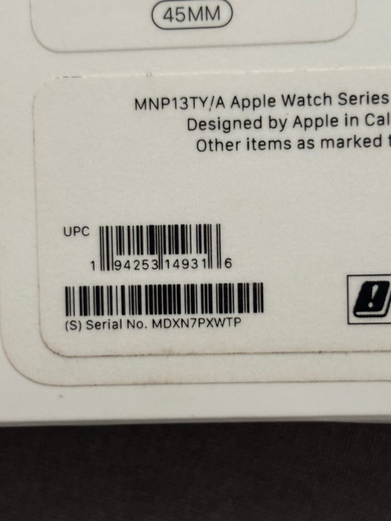 Apple Watch Series 8 GPS Negro 45mm afbeelding 7