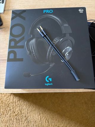 Auriculares Gaming Logitech G PRO X con caja