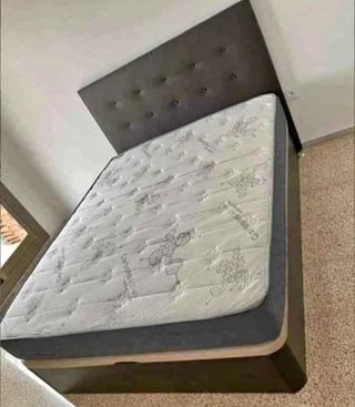 Colchón y canapé abatible