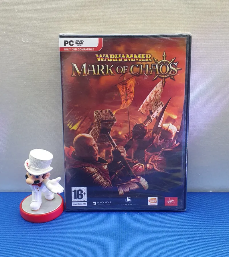 JUEGO PC WARHAMMER MARK OF CHAOS NUEVO