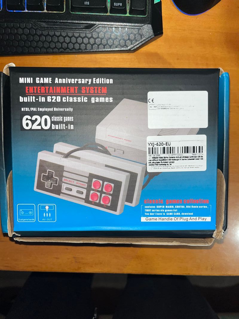 Consola 620 Juegos NES Classic Edition Gris afbeelding 6
