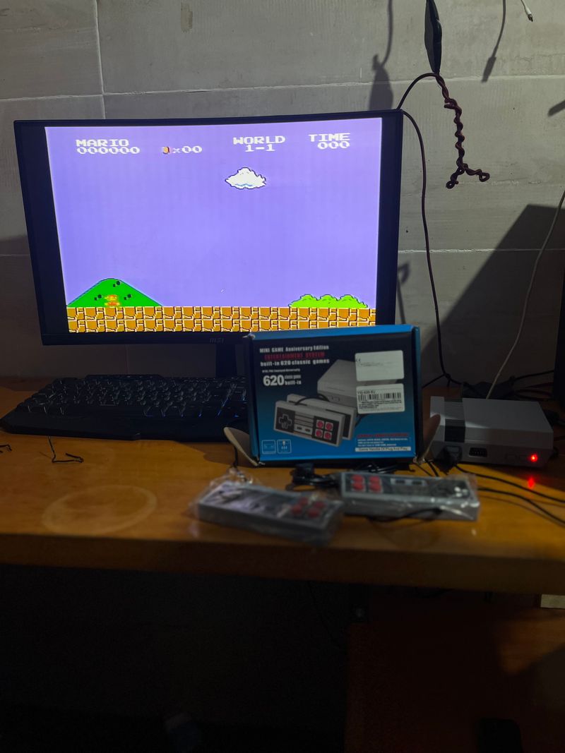 Consola 620 Juegos NES Classic Edition Gris afbeelding 8