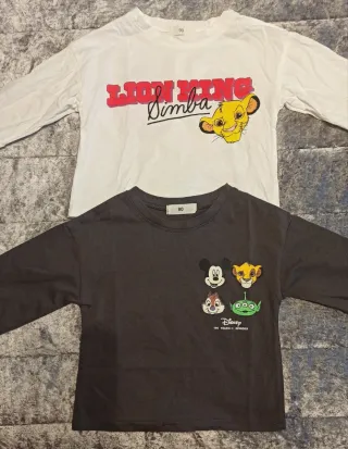 Camisetas manga larga Disney bebé