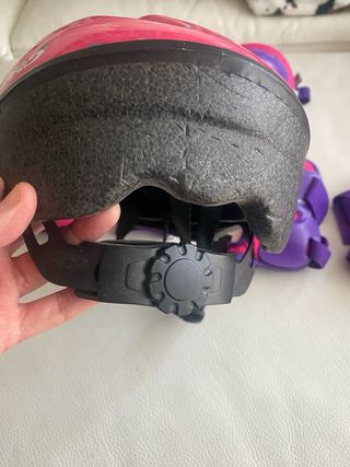 Casco y protecciones patinaje infantil Oxelo