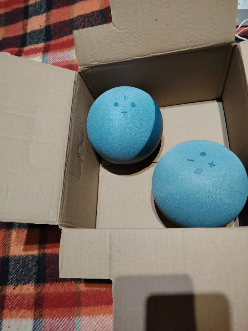 Par de altavoces inteligentes Alexa XL en modo estéreo afbeelding 3