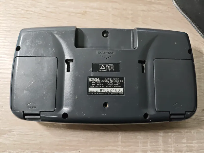 Sega Game Gear gris - No funciona afbeelding 2